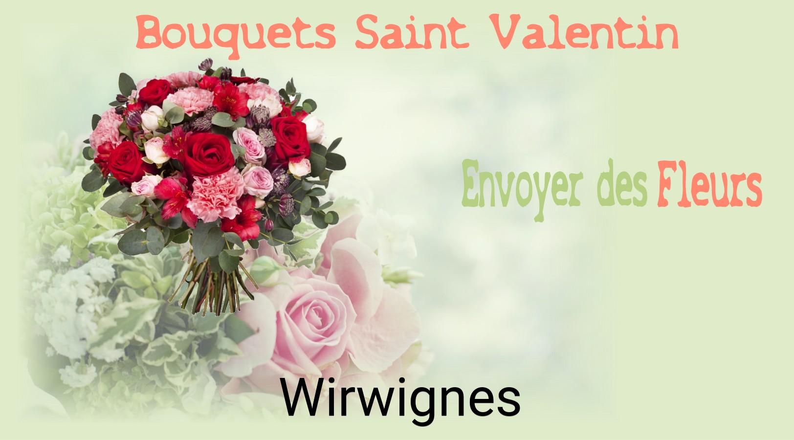 Roses de Saint-Valentin livrées à Wirwignes